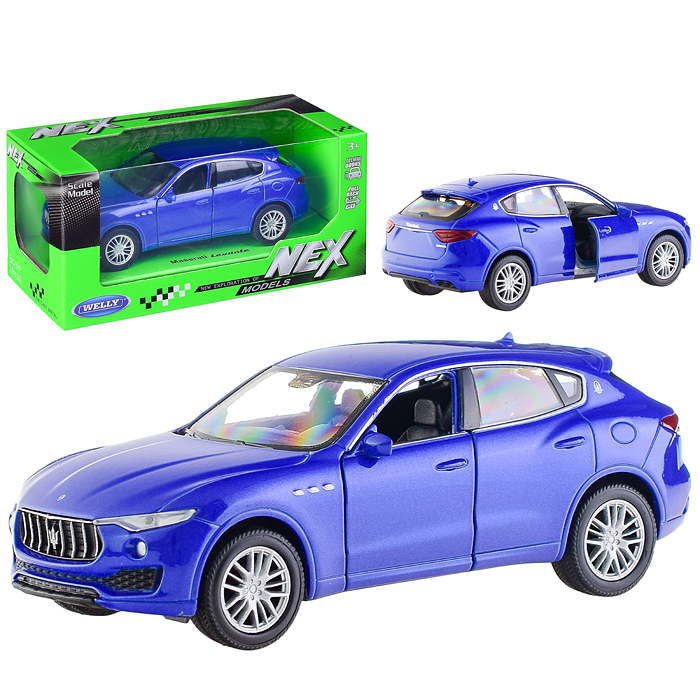 Машинка 1:32 Maserati Levante, пруж. мех., цв. в асс.  