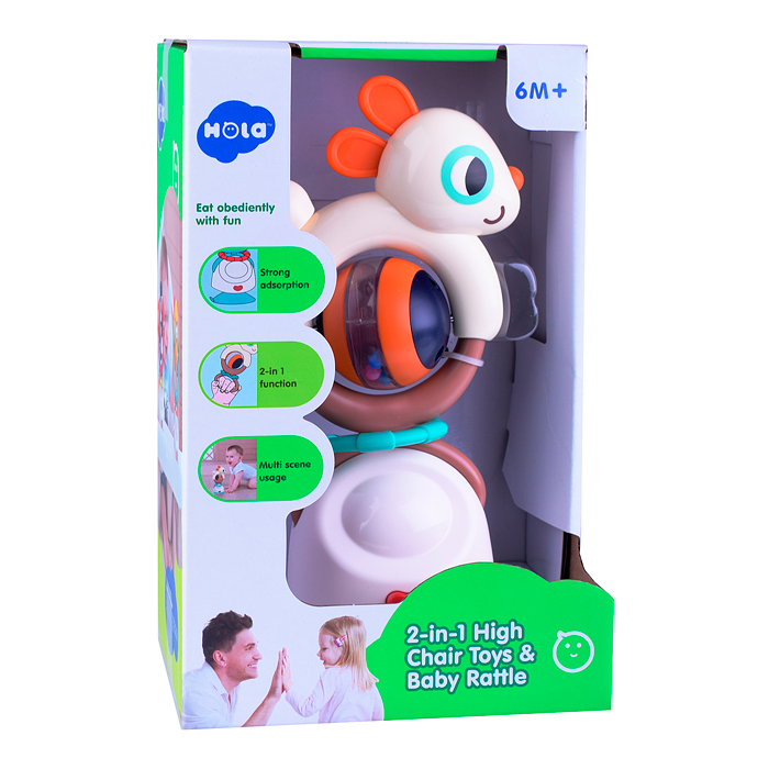 Развивающая игрушка E7975B "Заяц" в коробке