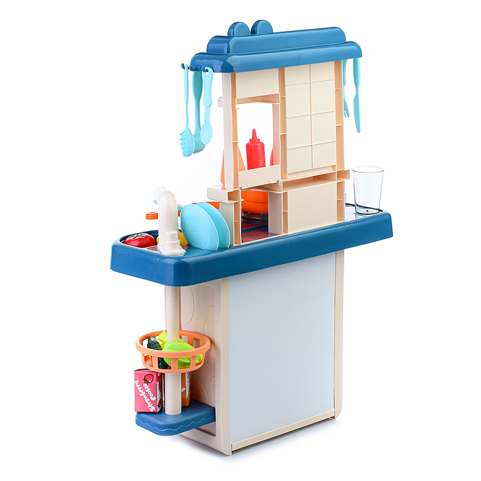 Игровой набор кухня 889-167 "Играем весело" (42 предмета)  в коробке