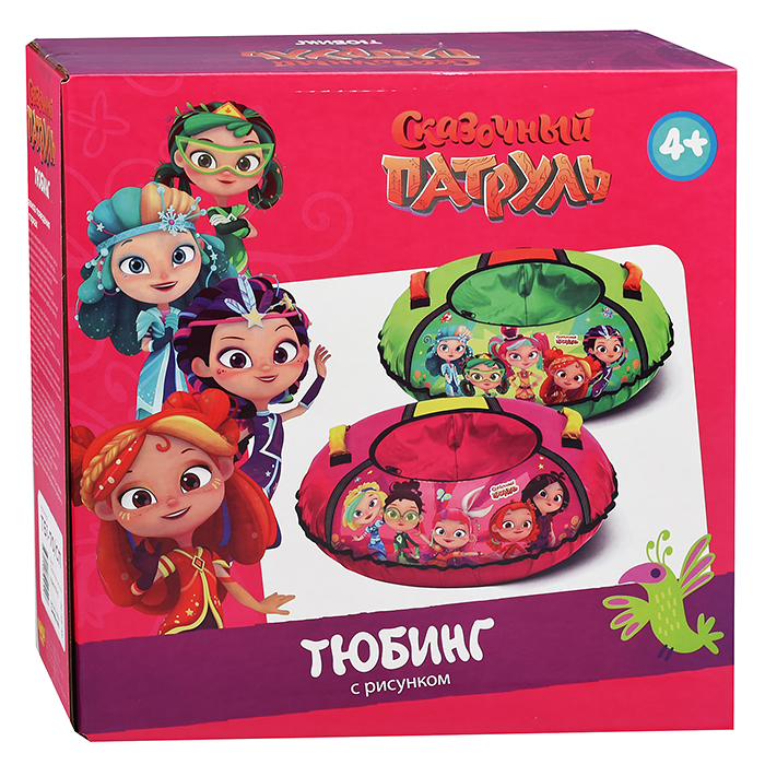 Фото к товару Игрушка. Тюбинг с рисунком 70см (Сказочный патруль) Игрушка. Тюбинг с рисунком 70см (Сказочный патруль)