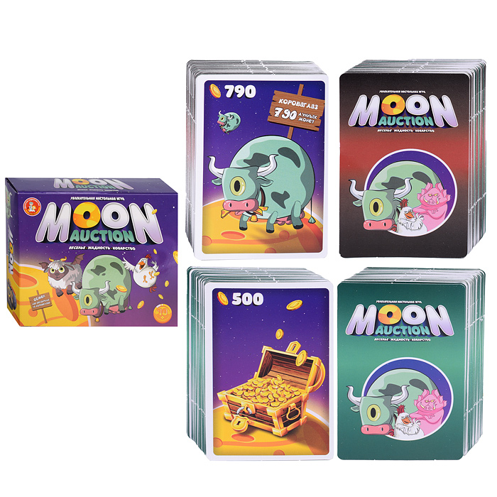 Игра настольная "Moon Auction"