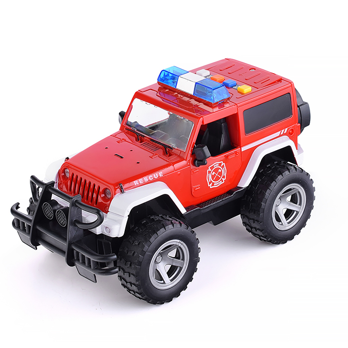 Машина WY392B "Полиция" 1:16 (свет, звук) в коробке (красный)