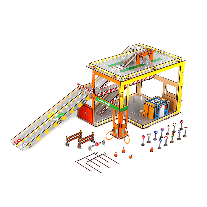 Сборная модель "Парковка"