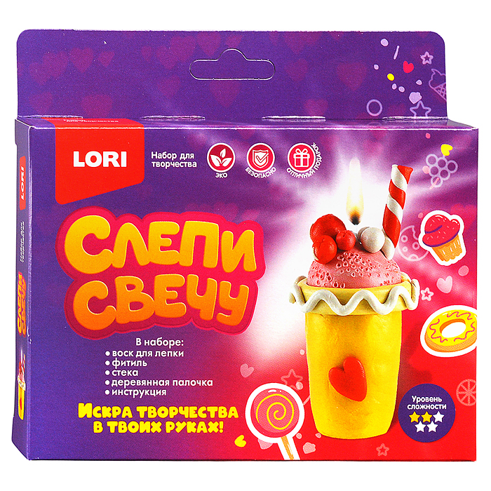 Слепи свечу "Коктейль"