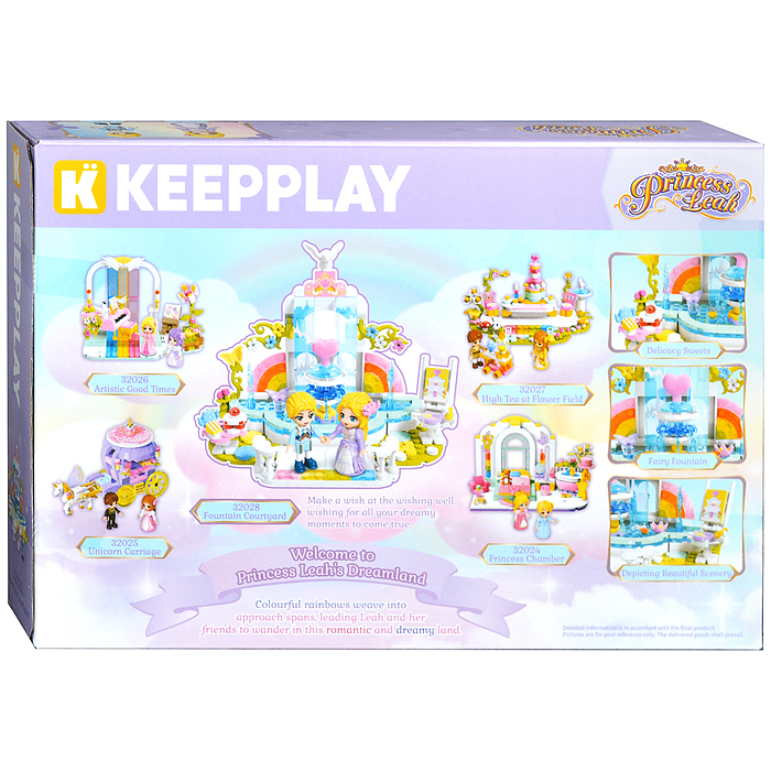 Фото к товару Конструктор 32028 "Цветочный фонтан" (221 дет.) Конструктор 32028 "Цветочный фонтан" (221 дет.)