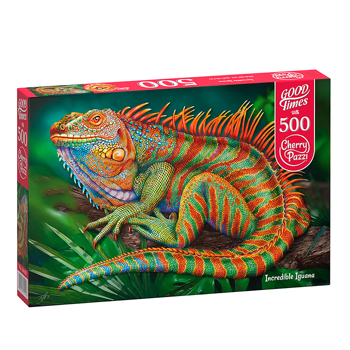 Пазл 500 "Невероятная игуана" Пазл 500 "Невероятная игуана"