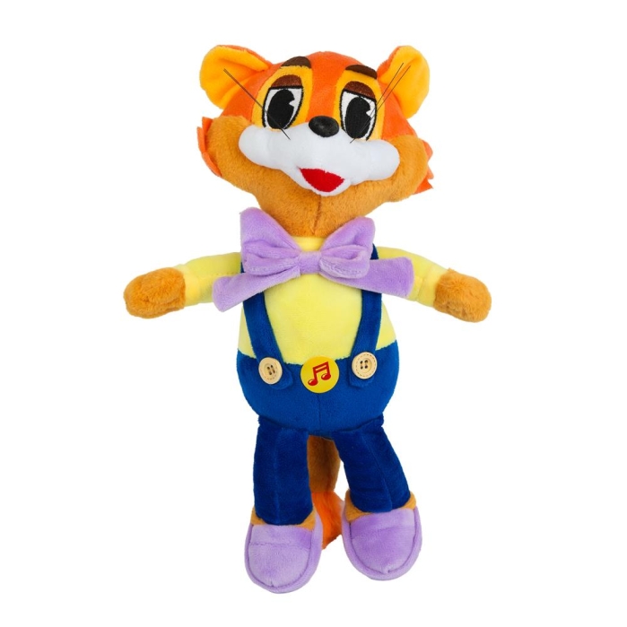 Игрушка мягкая "Кот леопольд"  20см, озвуч  Игрушка мягкая "Кот леопольд"  20см, озвуч