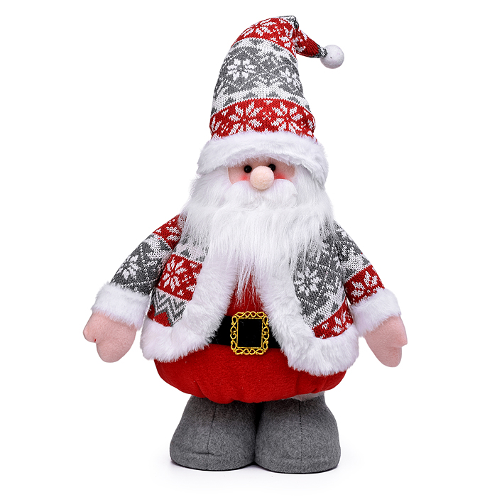 Новогоднее украшение S2357 "Дедушка" 58-75 см.