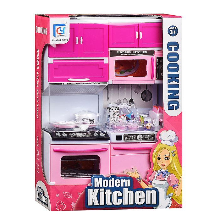 Фото к товару Мебель для кукол 818-17A "Cooking" в коробке Мебель для кукол 818-17A "Cooking" в коробке