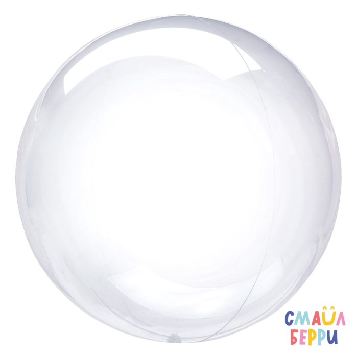 Шар (36''/91 см) Сфера, Deco Bubble, Прозрачный, Кристалл, 1 шт. в уп. Шар (36''/91 см) Сфера, Deco Bubble, Прозрачный, Кристалл, 1 шт. в уп.
