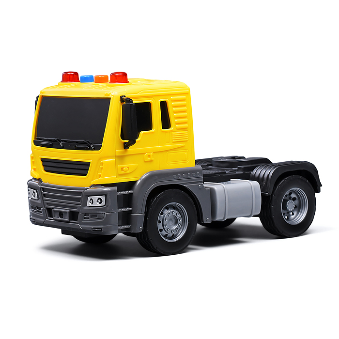 Фото к товару Машина JS202B-1 "Автовоз строительный" 1:16 (свет, звук) в коробке Машина JS202B-1 "Автовоз строительный" 1:16 (свет, звук) в коробке