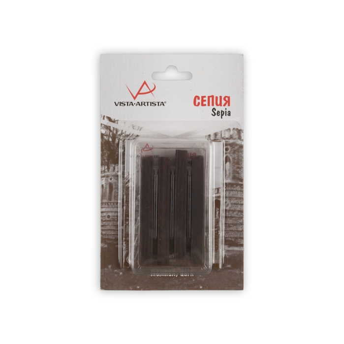 Сепия VASS 4 шт. темная dark  Сепия VASS 4 шт. темная dark
