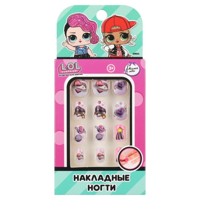 Накладные ногти "Лол"  Накладные ногти "Лол"