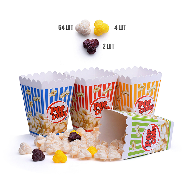 Игра настольная UT0146 "Поймай Popcorn" в пакете