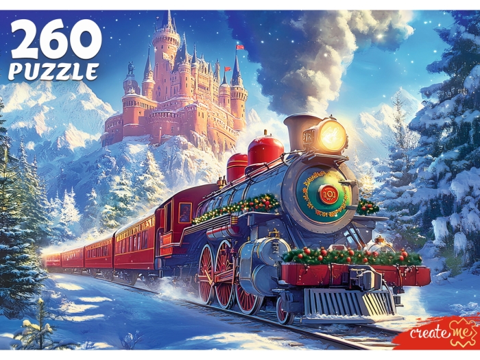 Пазлы 260 "Новогодний экспресс" Пазлы 260 "Новогодний экспресс"
