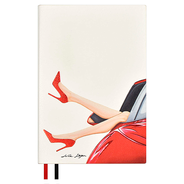 Ежедневник недатированный Escalada, #Юлия Доган, А5, 160 л., Wrong expectations 