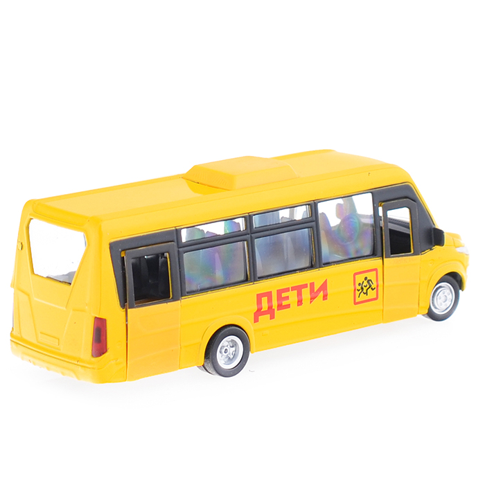 Фото к товару Автобус металл Iveco Daily Vsn-700 Дети, 15 см, (двери, инерц,) в коробке Автобус металл Iveco Daily Vsn-700 Дети, 15 см, (двери, инерц,) в коробке