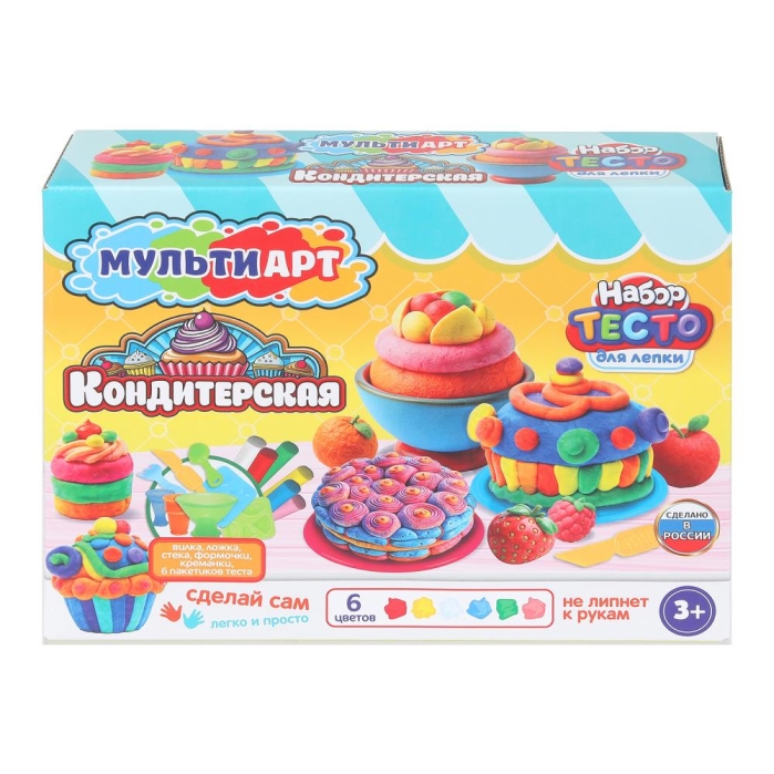 Набор для лепки "Кондитерская" 24 см. Набор для лепки "Кондитерская" 24 см.