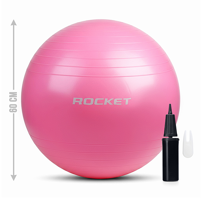 Фитбол 60см ROCKET R0217 (60-65см 800г)