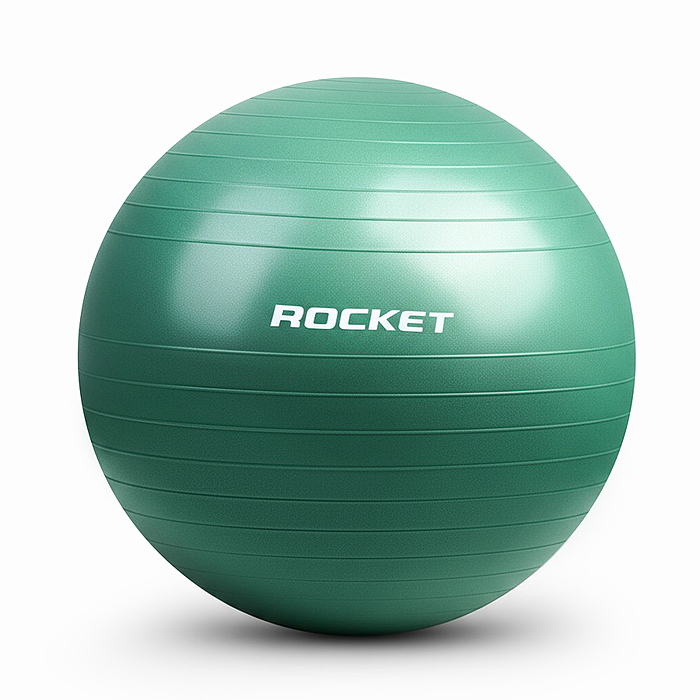 Фитбол 70см ROCKET R0218 (70-75см1000г)