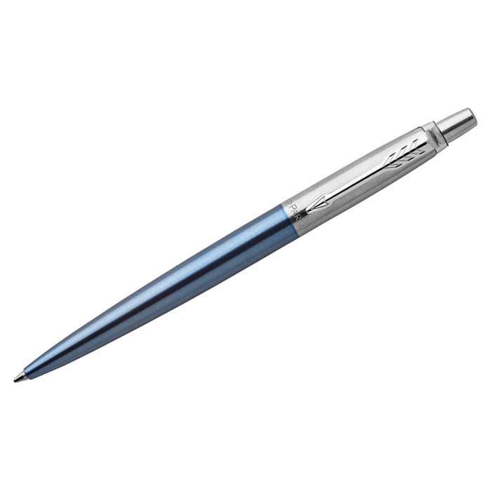 Ручка шариковая "Jotter Waterloo Blue CT" синяя, 1,0мм, кнопочн., подарочная упаковка