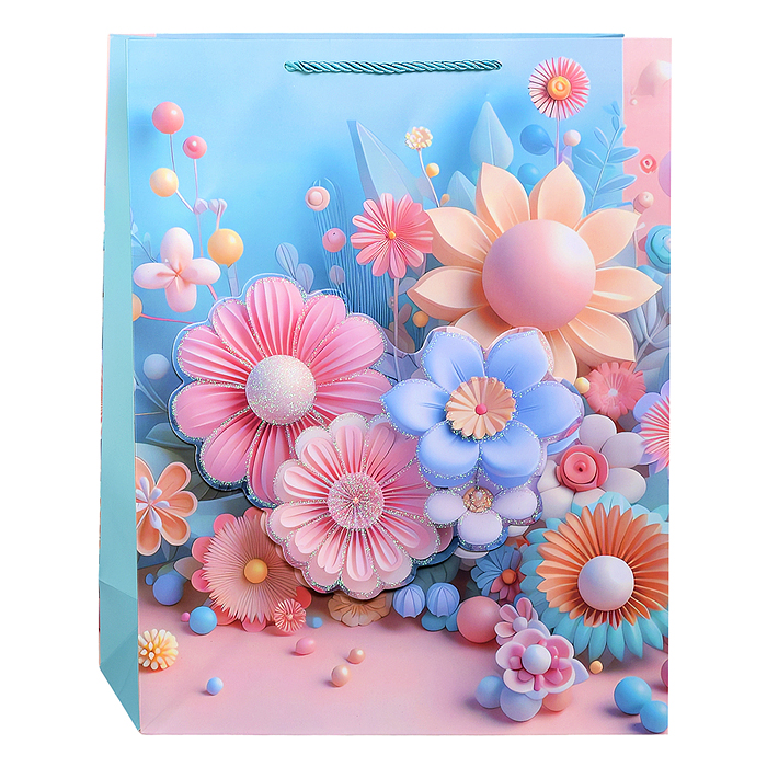 Пакет подарочный 00-7420 "Дари волшебство" 31*12*40см