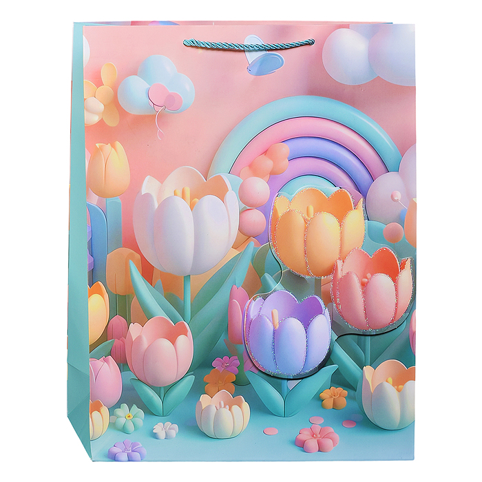 Пакет подарочный 00-7420 "Дари волшебство" 31*12*40см