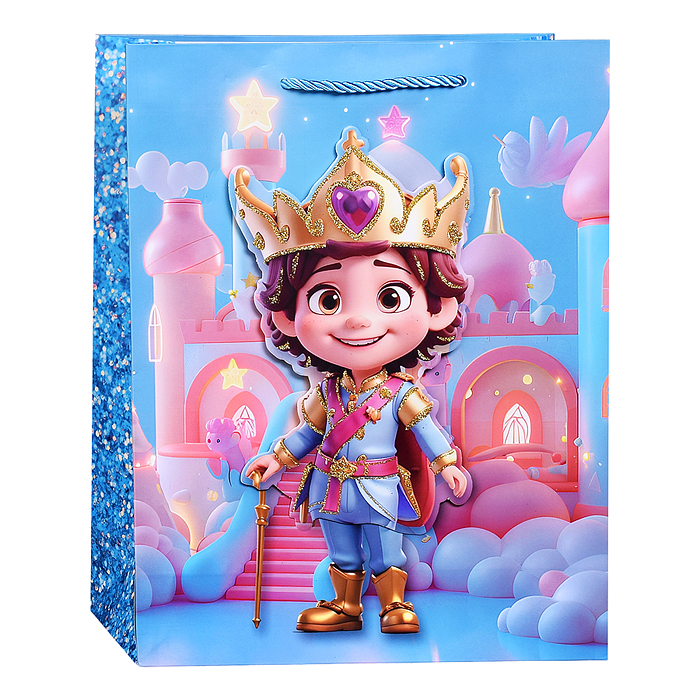 Пакет подарочный 00-7445 "Волшебный праздник" 26*32*10см