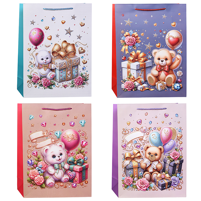 Пакет подарочный 00-7424 "Страна чудес" 40*30*12см