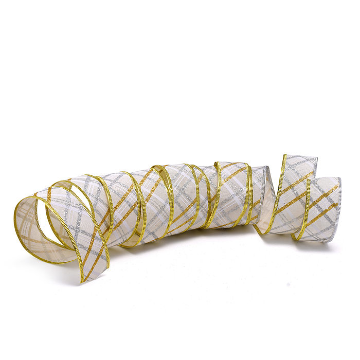 Лента декоративная (3,8х270 см) в ассортименте