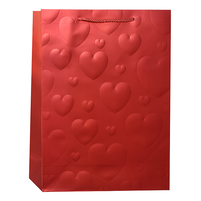 Пакет подарочный 00-7430 "Подарок с любовью" 40*30*12см