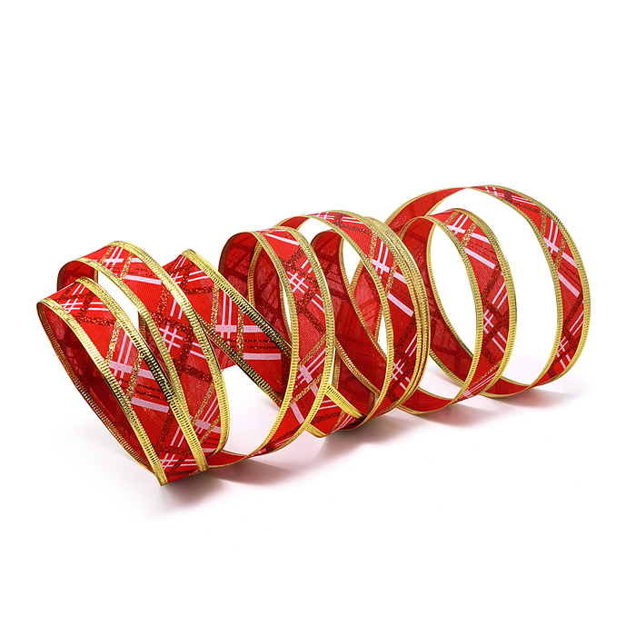 Лента декоративная S2712 (2,5х370 см) в ассортименте