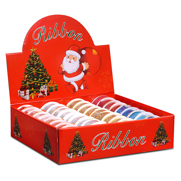 Лента декоративная (2,5х270 см) в ассортименте