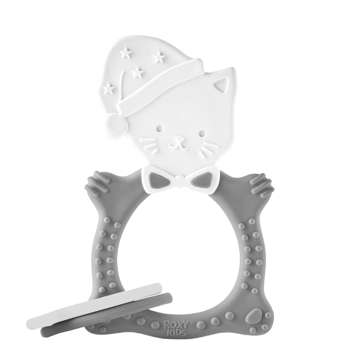 Прорезыватель MEOW TEETHER, серый