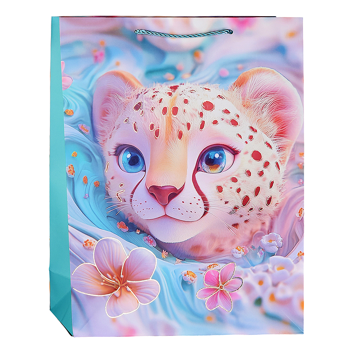 Пакет подарочный 00-7417 "Яркое поздравление" 31*12*40см