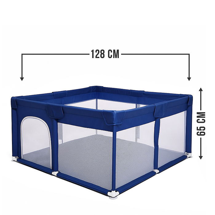 Манеж детский M12-1 прямоугольный (113*130*65)
