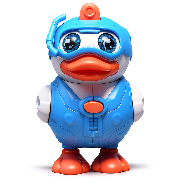 Конструктор ECXP2205-1 "Утенок" с отверткой, в коробке