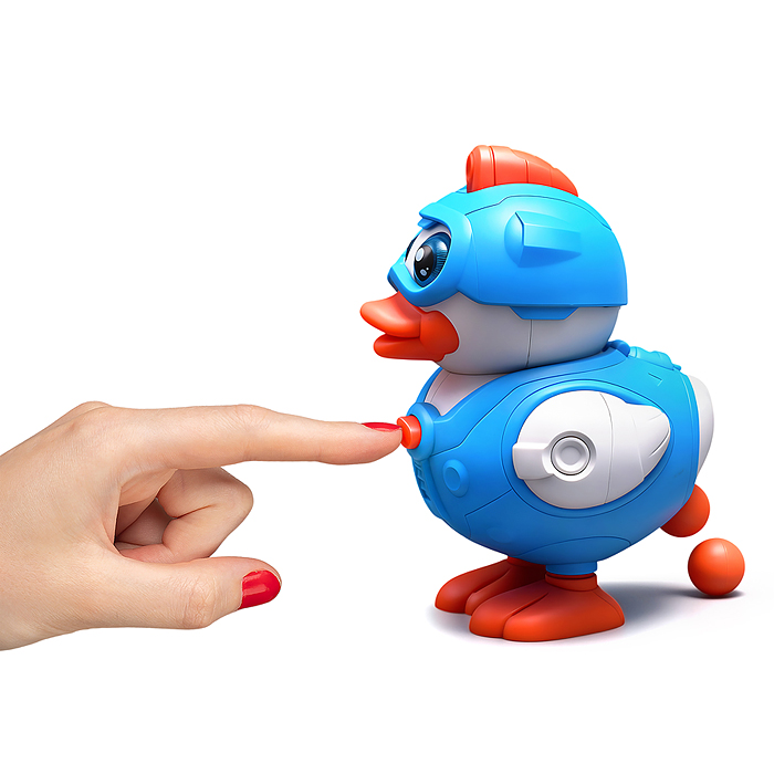 Конструктор ECXP2205-1 "Утенок" с отверткой, в коробке