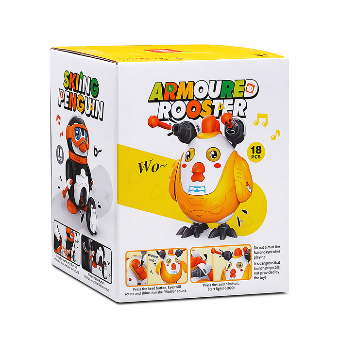 Конструктор ECXP2205-1 "Утенок" с отверткой, в коробке