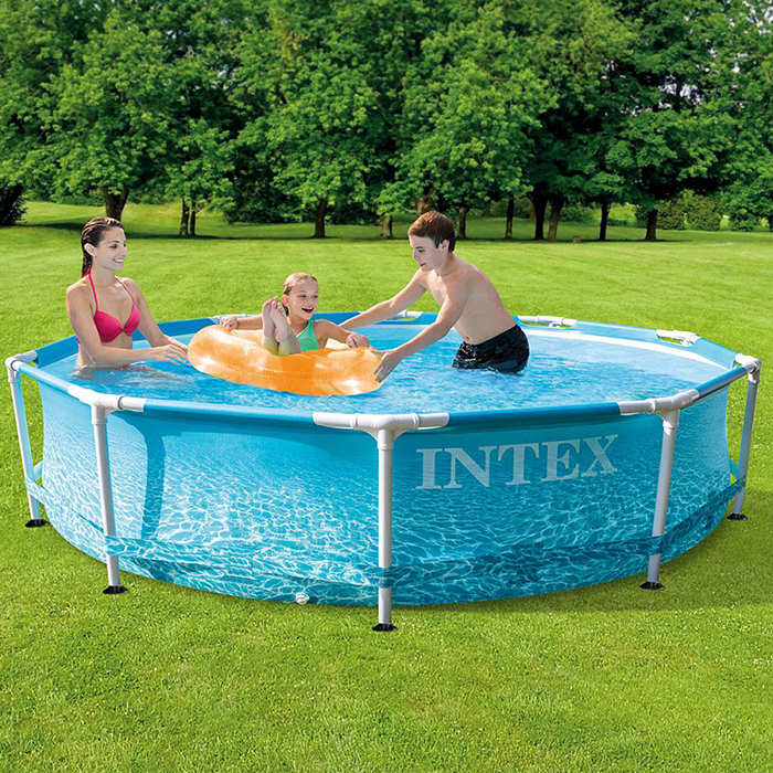 Бассейн каркасный 305х76см, фильтр-насос, 28208NP, INTEX