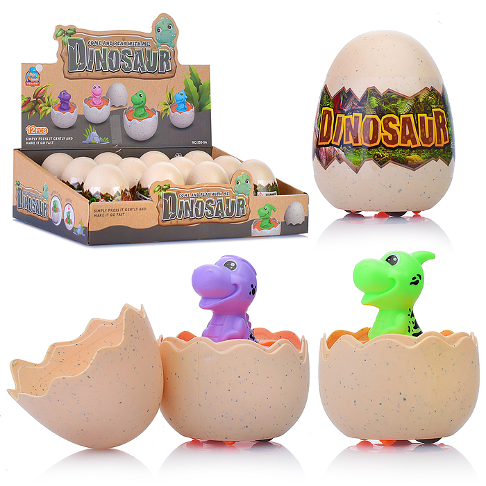 Игрушка-сюрприз 555-5A3 "Dinosaur egg" в яйце