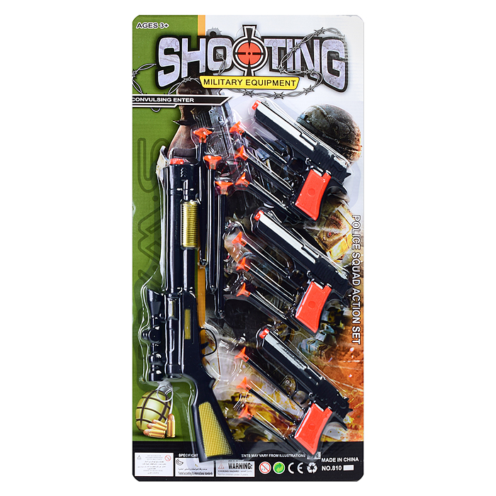 Набор военного 1909-6 "Snooting-1" на листе