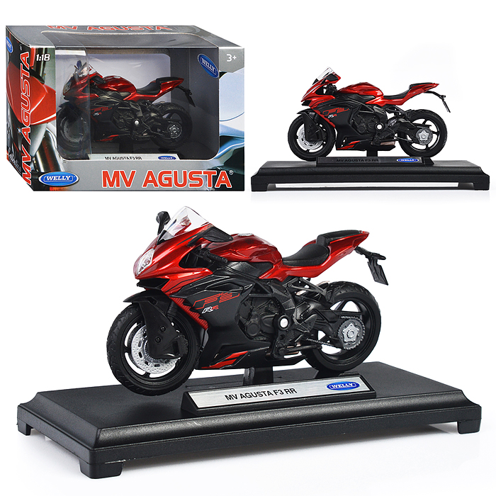 Мотоцикл 1:18 MV Agusta F3RR, красный