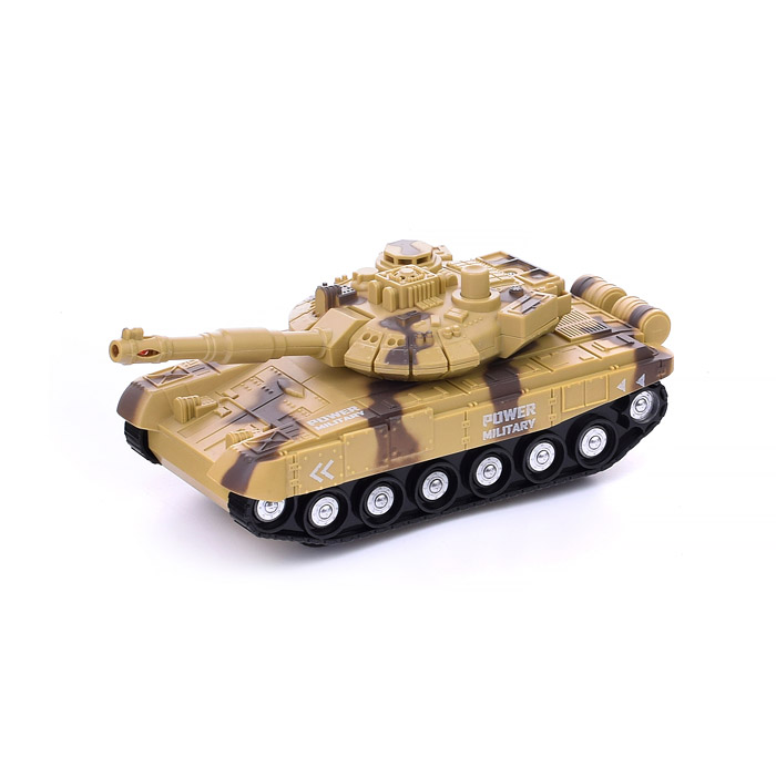 Танк WY741B "Боевой путь" 1:20 (свет, звук) на батарейках, в коробке