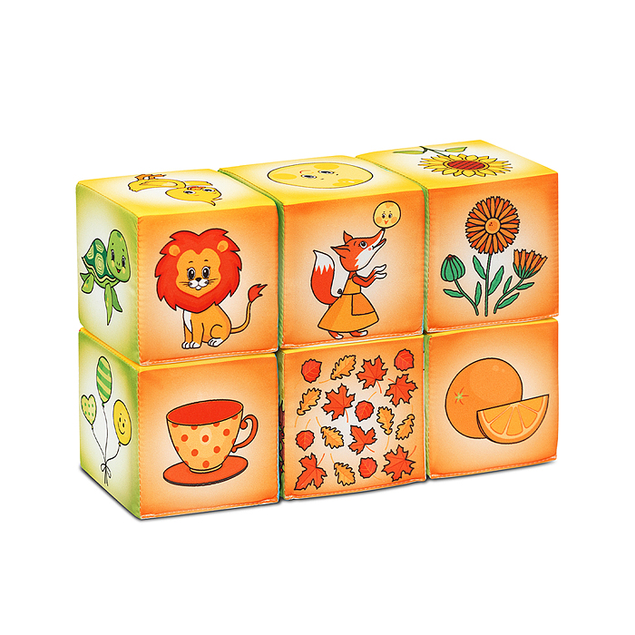 Игрушка кубики "Азбука цвета"