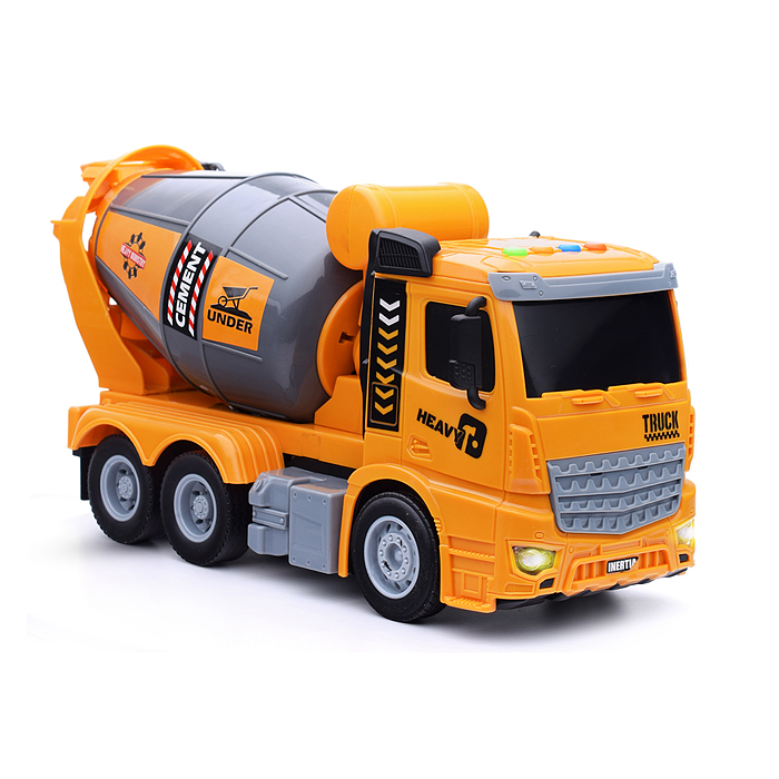 Машина S977-12A "Автобеносмеситель" со светом и звуком, в коробке