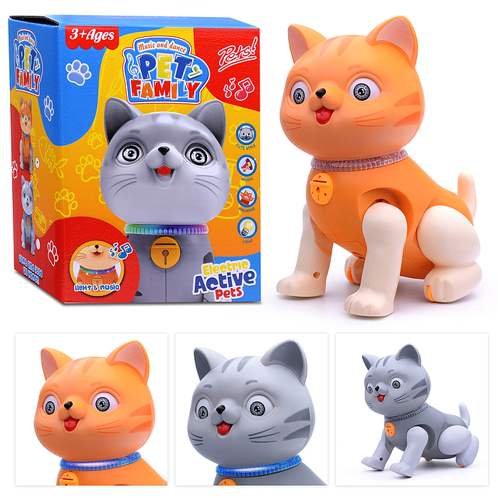Развивающая игрушка RS-5168 "Кошка" в коробке