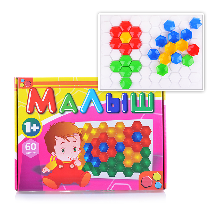 Игра "Мозайка - МАЛЫШ" Тип 1 Игра "Мозайка - МАЛЫШ" Тип 1
