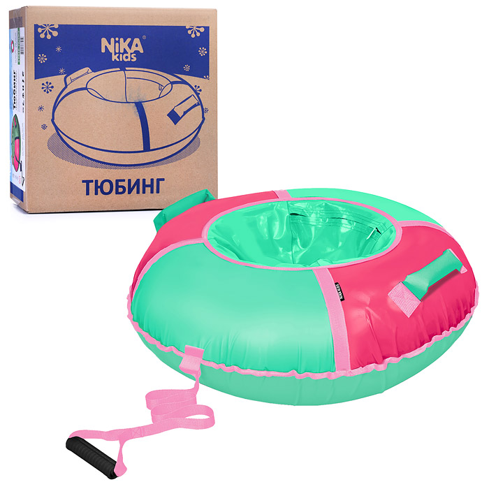 Игрушка. Тюбинг "Классик" 85см (розовый-мятный) Игрушка. Тюбинг "Классик" 85см (розовый-мятный)