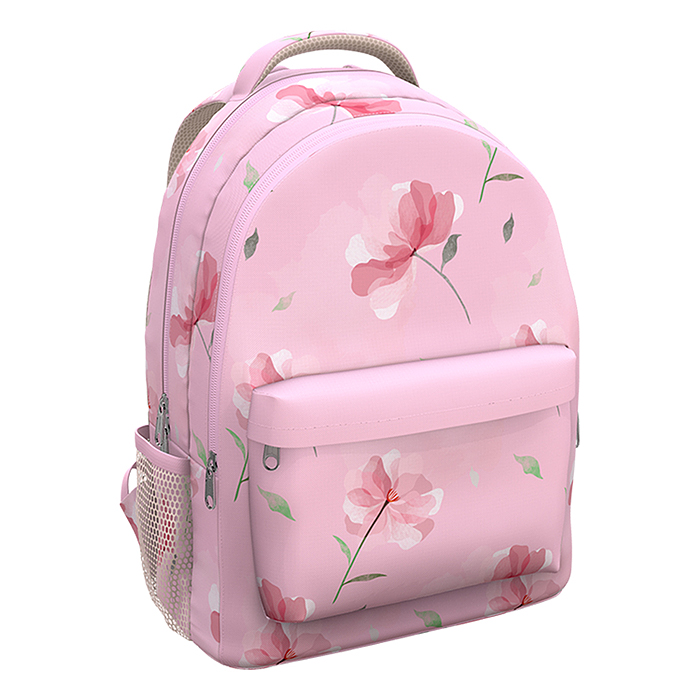 Рюкзак "EasyLine" с двумя отделениями и грудной перемычкой 20L Peachy Flowers